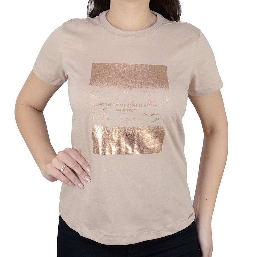 Blusa Feminina Olho Fatal Viscsoe Bege Latte - 602340