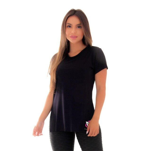 BLUSA FEMININA PS COMPRIDA TAPA BUMBUM ACADEMIA