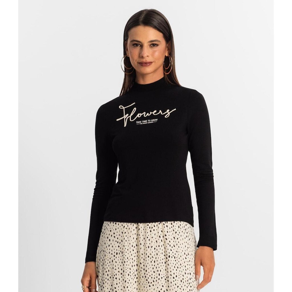 Blusa Feminina Rovitex Preto