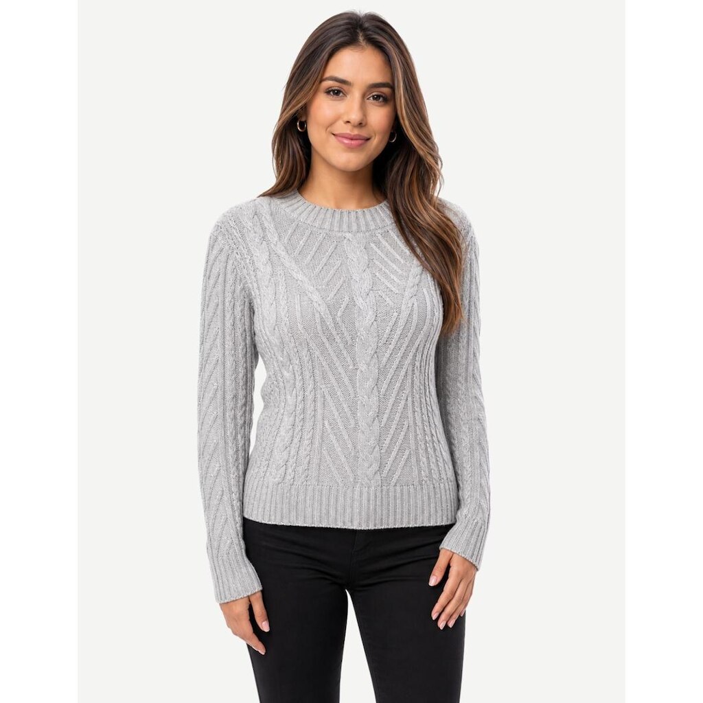 Blusa Feminina Tricot Detalhes Trançados