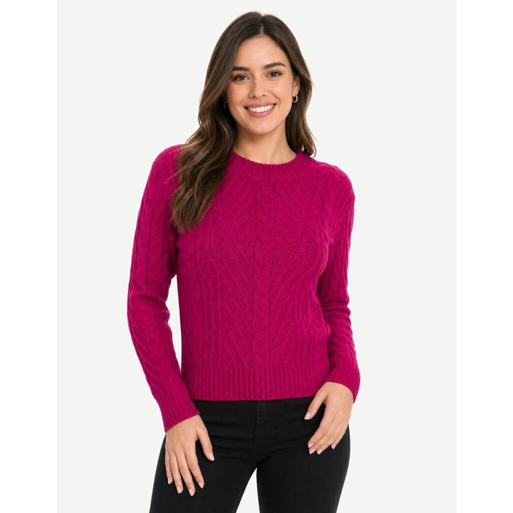 Blusa Feminina Tricot Detalhes Trançados