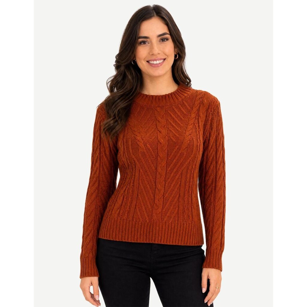 Blusa Feminina Tricot Detalhes Trançados