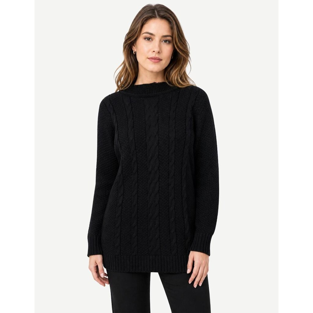 Blusa Feminina Tricot Trançado em Listras
