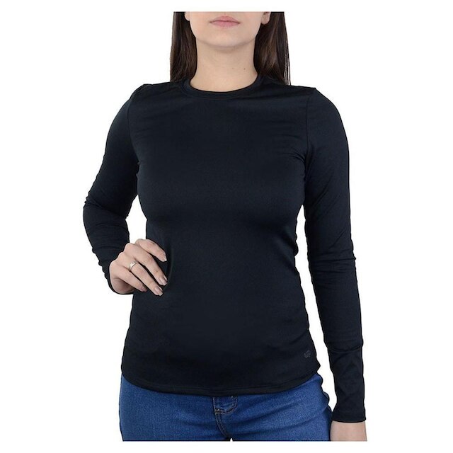 Blusa Feminina Upman ML Térmica Power Preta - 245RT