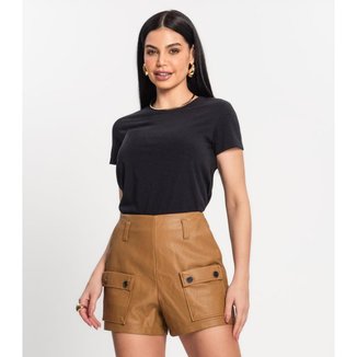 Blusa Feminina  Viscolight Básica Kohmar Preto