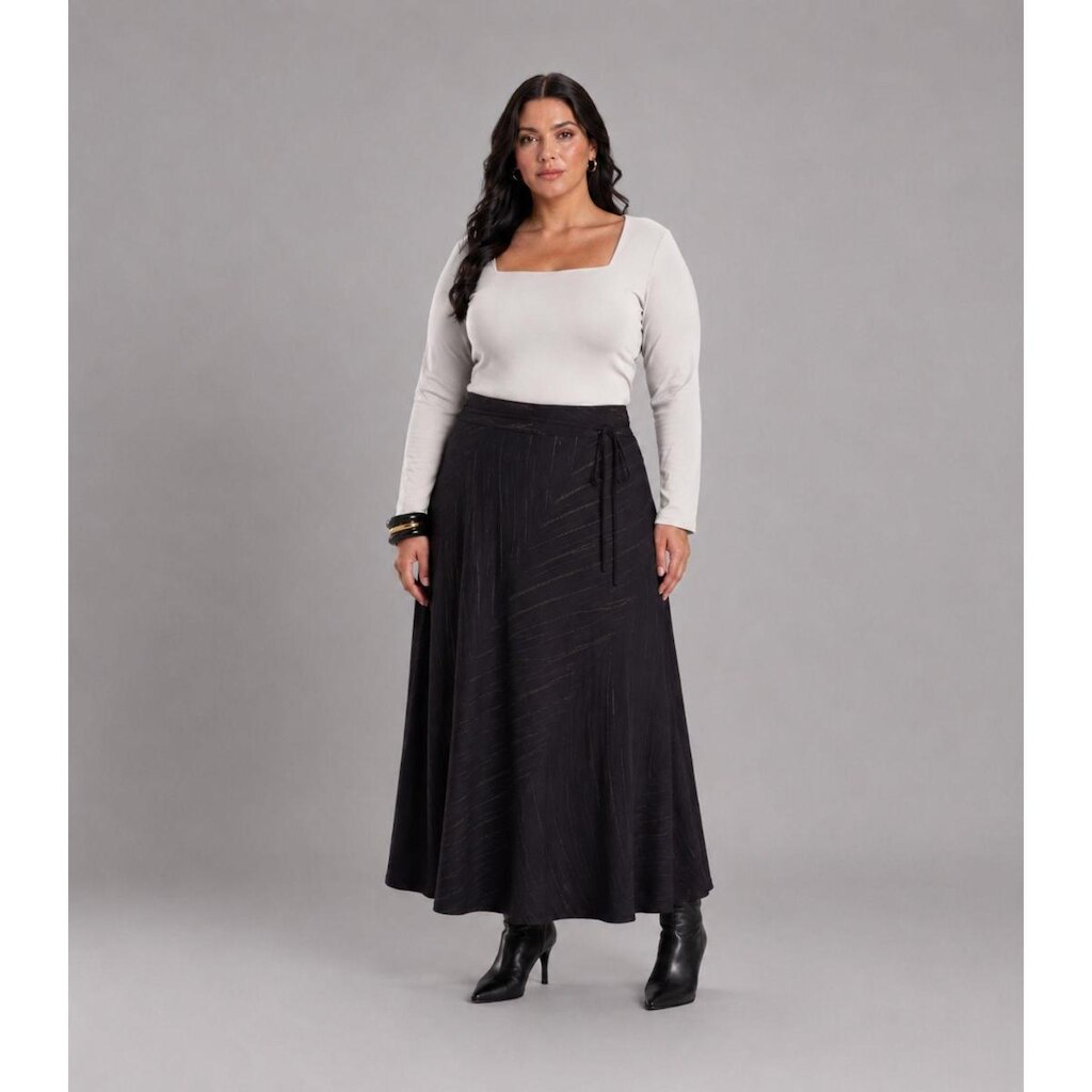 Blusa Feminino Cotton Manga Longa Dianna Bege