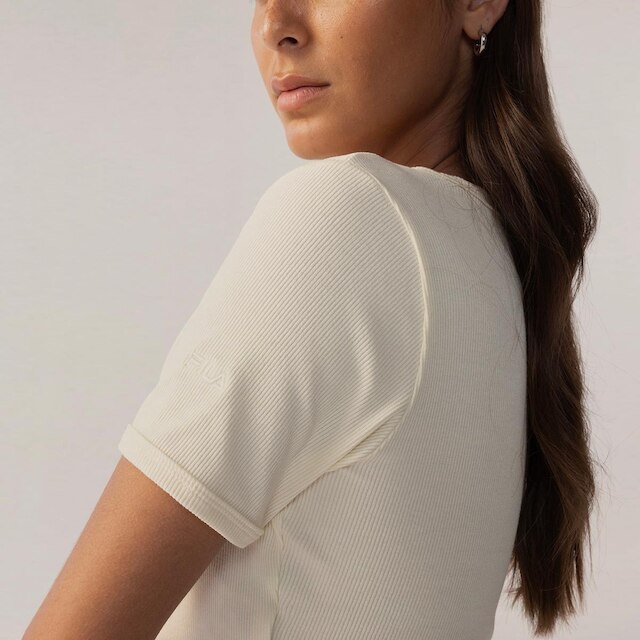 Blusa Fila Cropped Rib Feminina