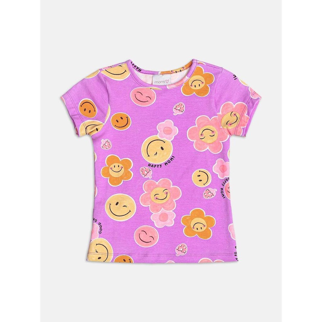 Blusa Floral Smile Momi