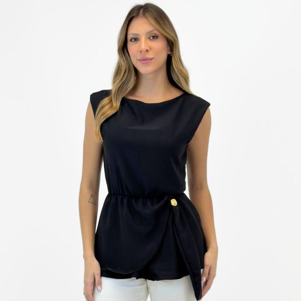 Blusa Formitz Regata Gola Redonda Feminina