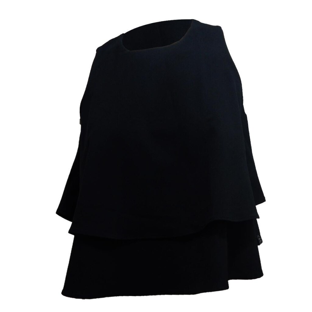 Blusa Godê Alma de Praia Preta
