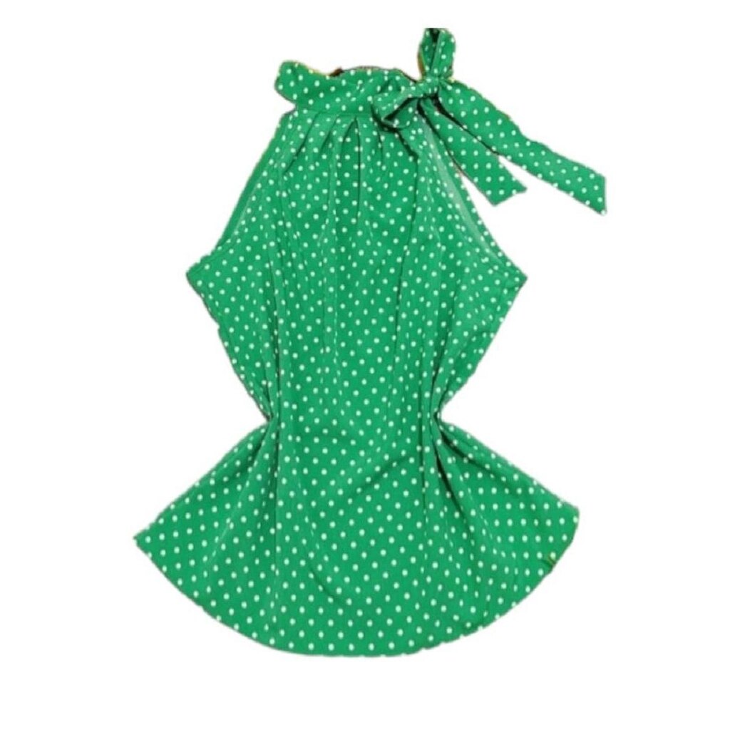 Blusa Gola Alta Com Laço Pescoço Linda Executiva Poá