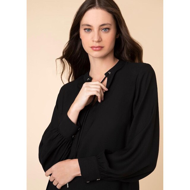 Blusa Gola Franzida Faixa Lateral Vermelho P