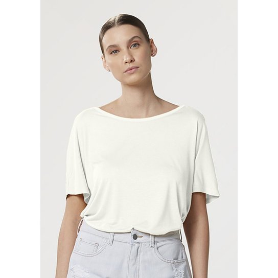 Blusa Hering Básica Manga Curta Feminina