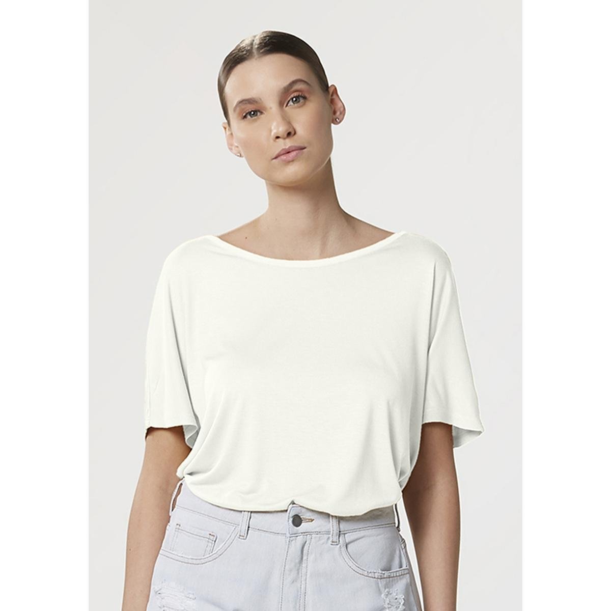 Blusa Hering Básica Manga Curta Feminina Menor preço em Blusa Hering Básica Manga Curta Feminina