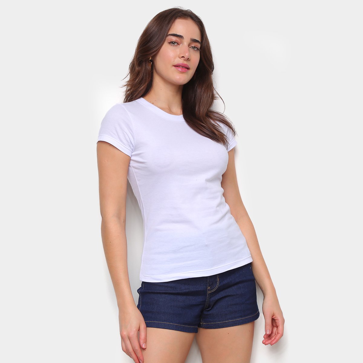 Blusa Hering Básica Manga Curta Feminina - Branco é ruim? Blusa Hering Básica Manga Curta Feminina - Branco é boa?
