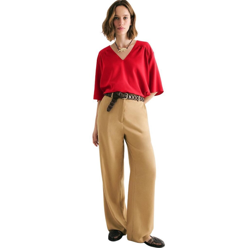 Blusa Hering Feminina Evasê Viscolinho