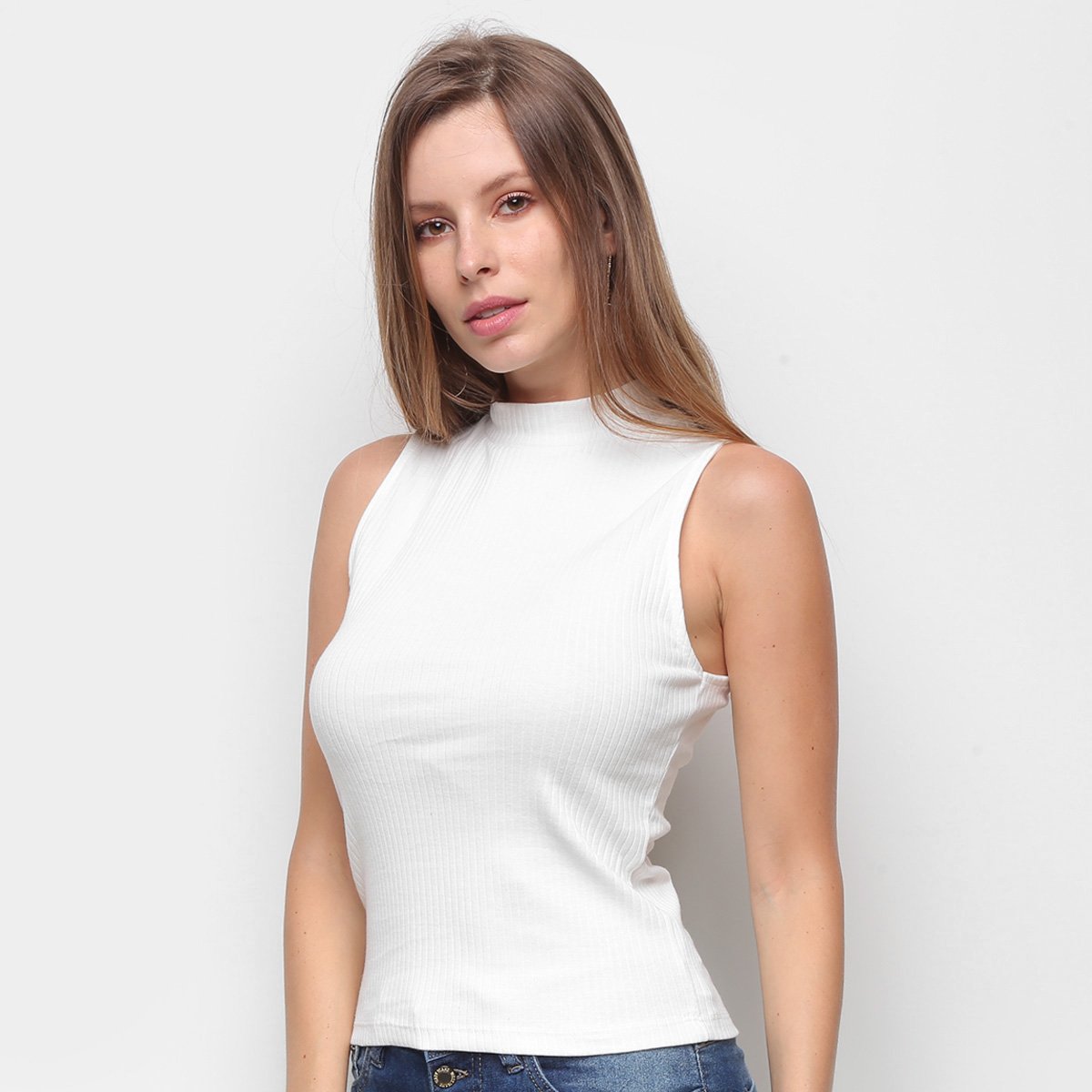 Blusa Hering Gola Alta Canelada Feminina é ruim? Blusa Hering Gola Alta Canelada Feminina é boa?