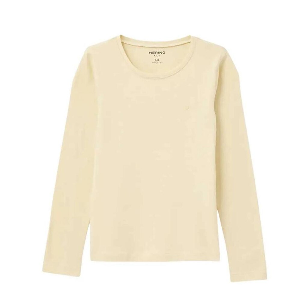 Blusa Hering Infantil Básica Menina Manga Longa Branca