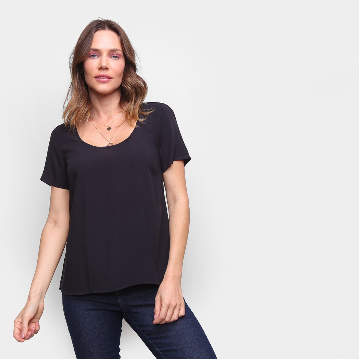 Blusa Hering Lisa Feminina - Preto é ruim? Blusa Hering Lisa Feminina - Preto é boa?