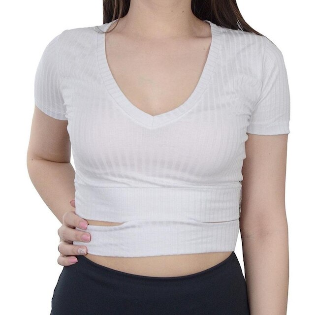 Blusa Hirlogs Cropped Feminina