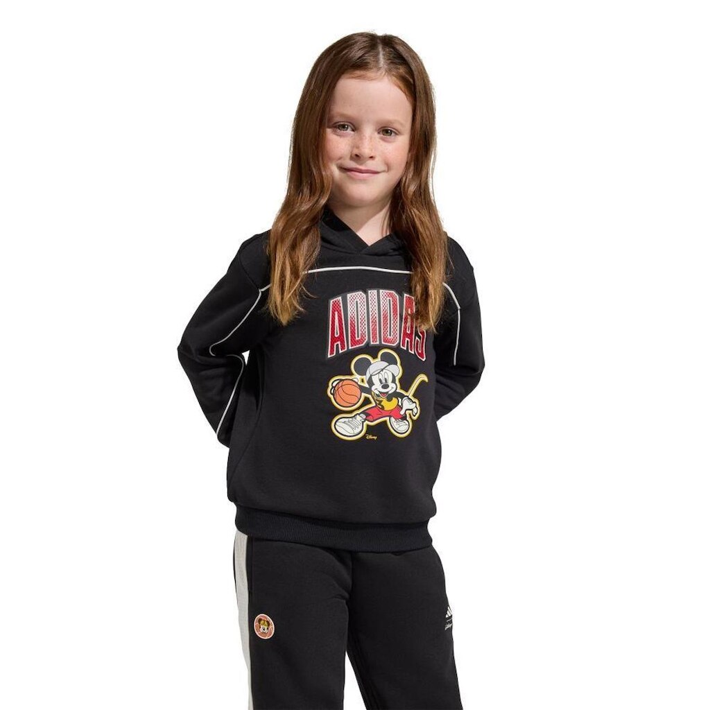 Blusa Infantil Adidas Capuz Disney Mickey Mouse