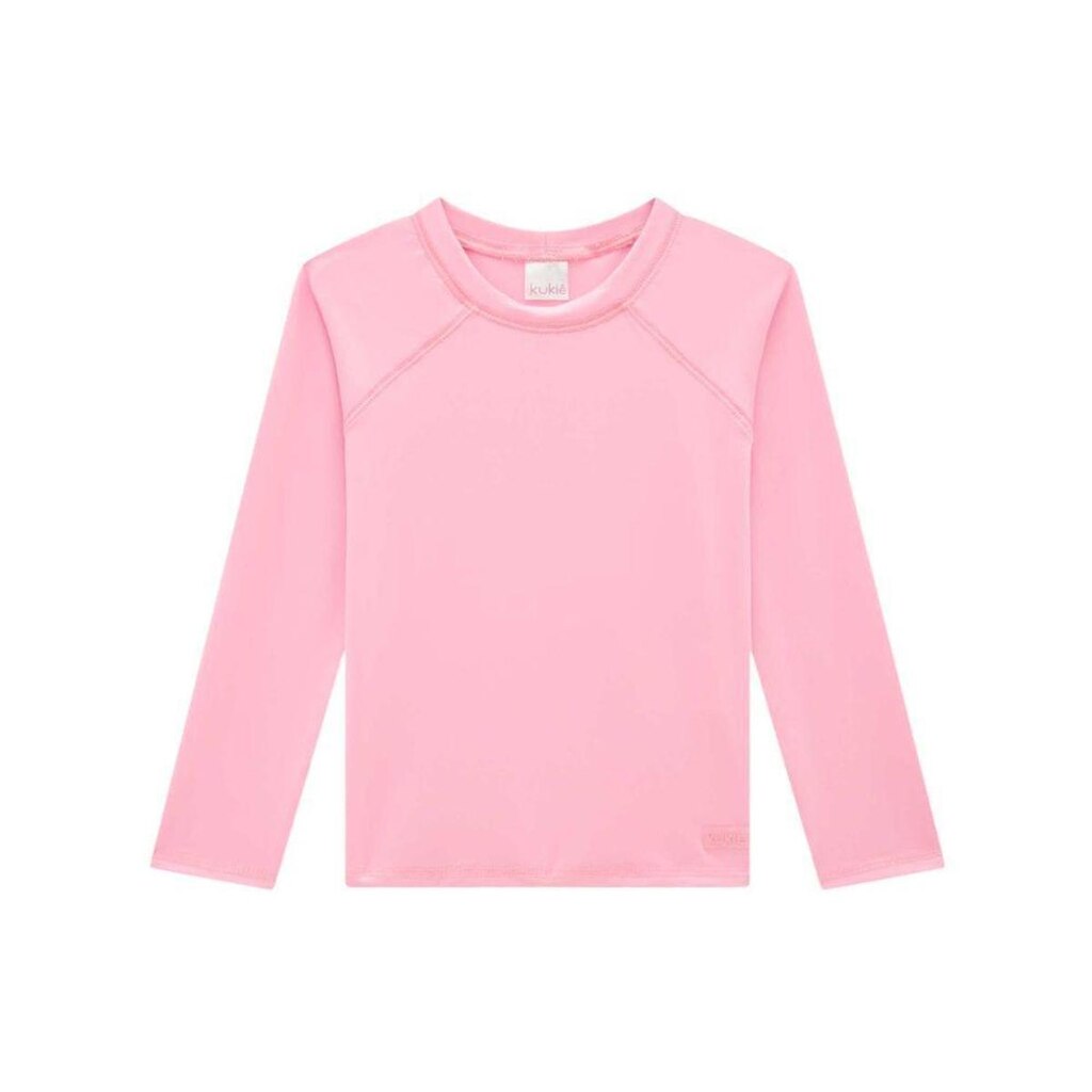 Blusa Infantil Em Malha Com Proteção Uv50+ Ref 66056