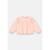 Blusa Infantil Feminina em Meia Malha com Franzido Up Baby - Rosa
