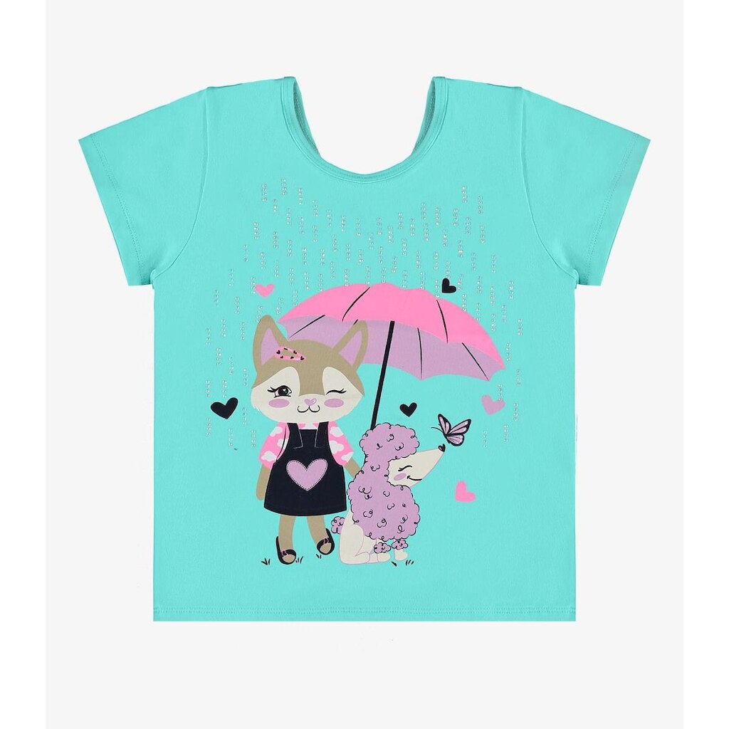 Blusa Infantil Feminina Rovi Kids Azul