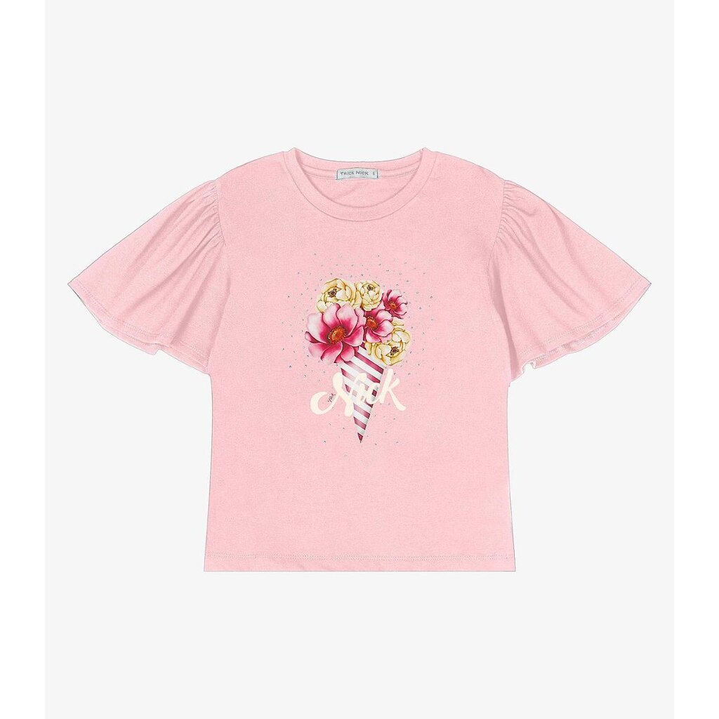 Blusa Infantil Feminina Trick Nick Rosa