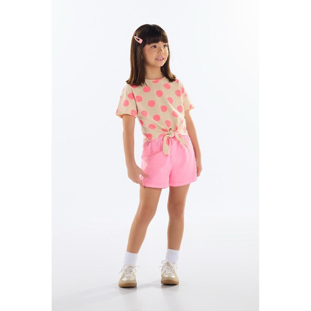 Blusa Infantil Feminino em Cotton Quimby