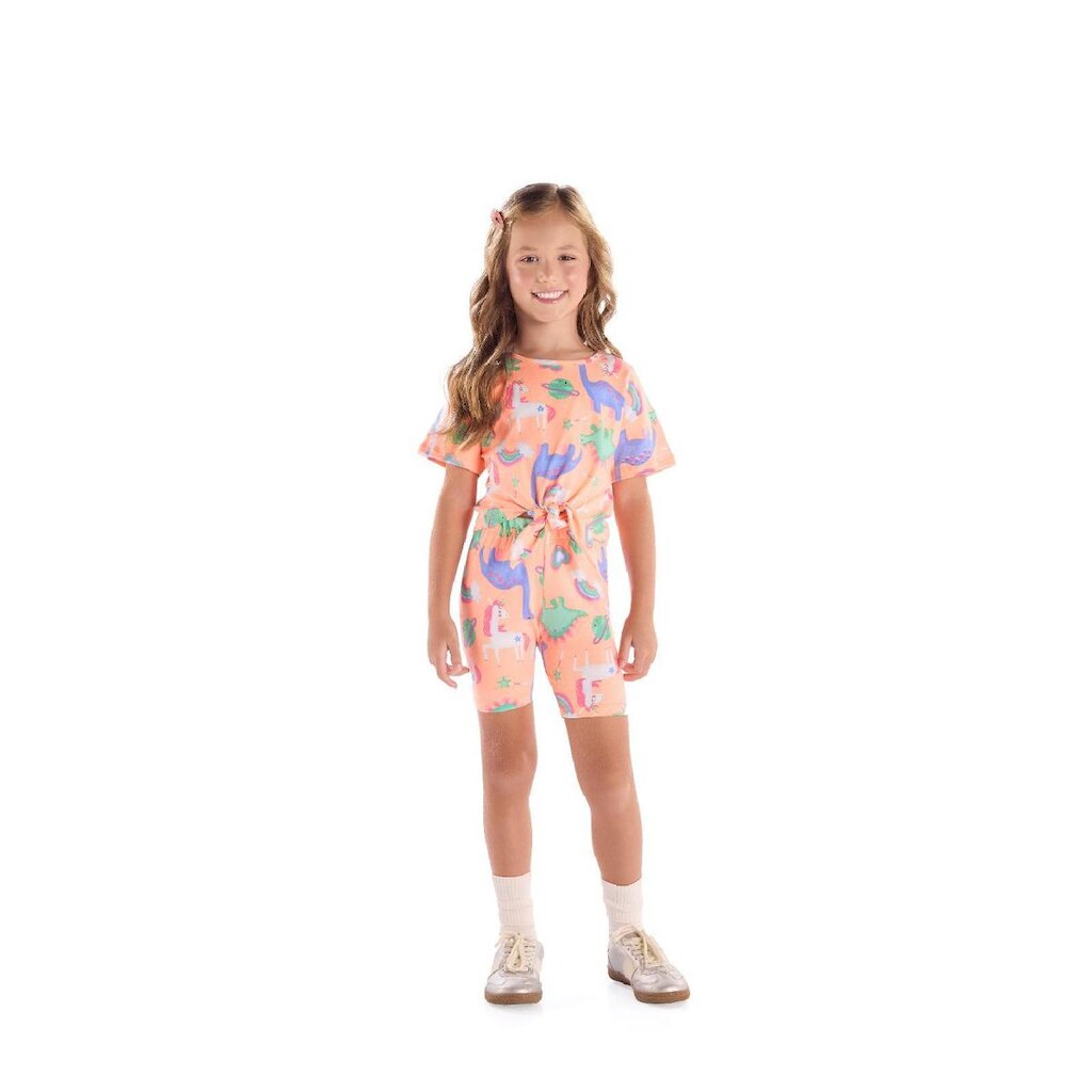 Blusa Infantil Feminino em Cotton Quimby