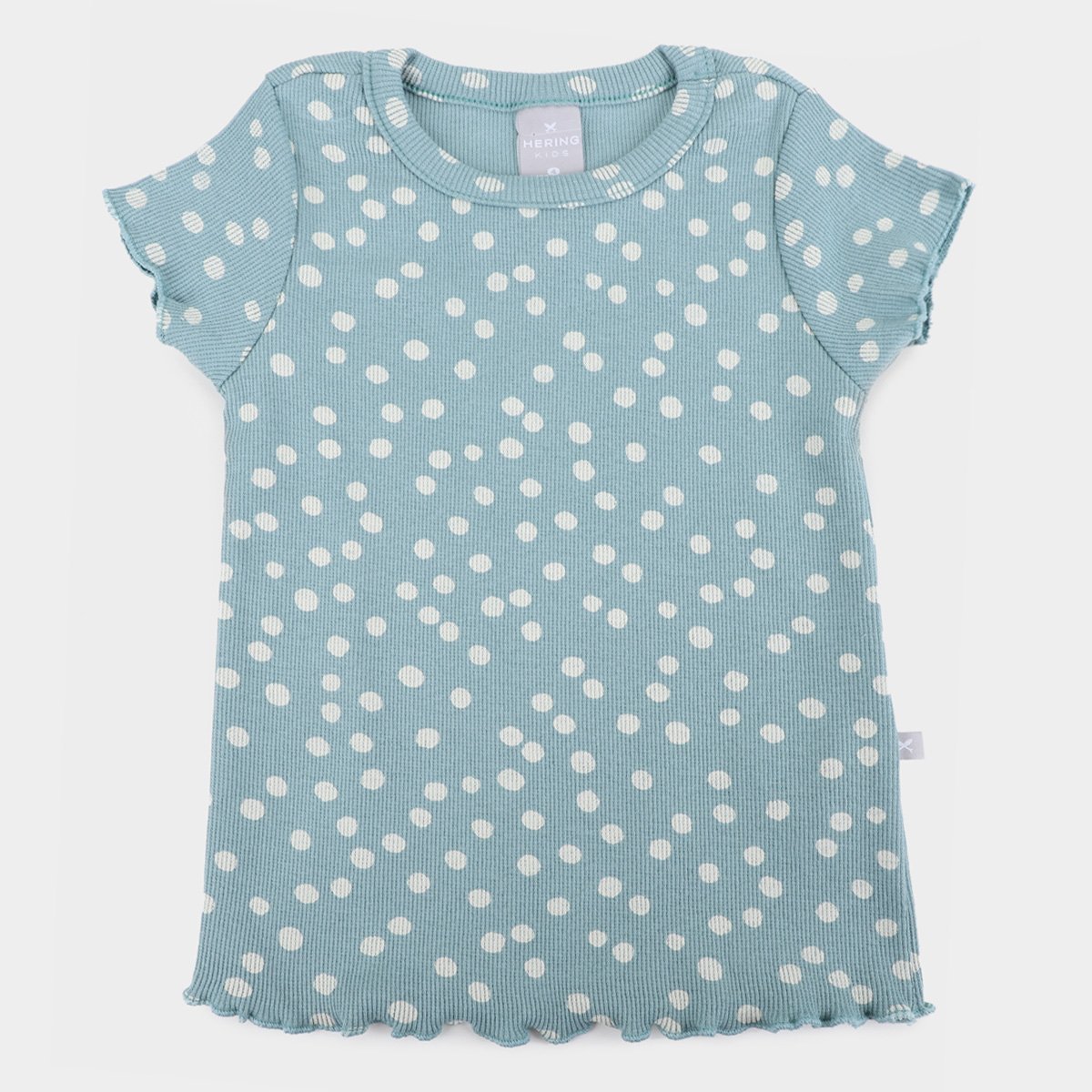 Blusa Infantil Hering Estampada Feminina - Verde claro Menor preço em Blusa Infantil Hering Estampada Feminina - Verde claro