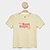 Blusa Infantil Hering Kids Básica Coração Feminina - Amarelo Claro
