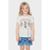 Blusa Infantil Jardim Minnie Mouse Fayre Club Manga Curta - Cru