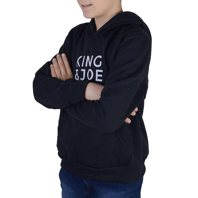 Blusa Infantil King&Joe Slim Moletom Masculina
