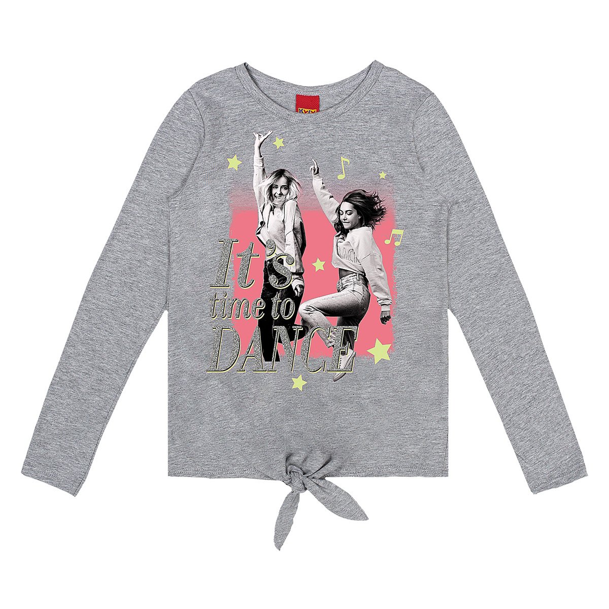 Blusa Infantil Kyly Estampada Nó Manga Longa Menina - Mescla Menor preço em Blusa Infantil Kyly Estampada Nó Manga Longa Menina - Mescla