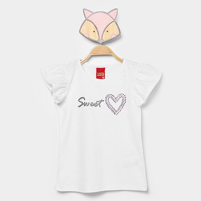 Blusa Infantil Kyly Love Menina - Feminino