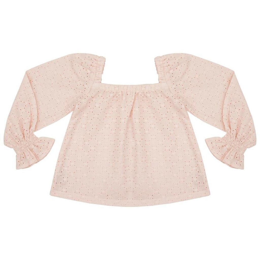Blusa Infantil Look Jeans Bata Rosa - ROSA - 01