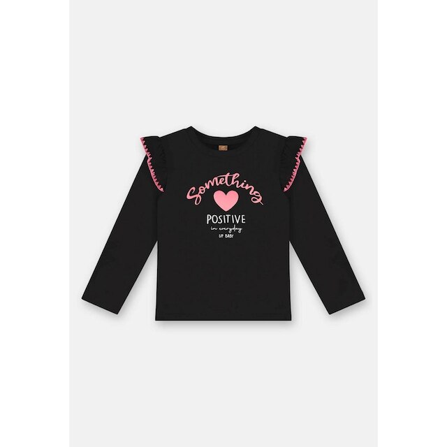 Blusa Infantil Manga Longa em Cotton Up Baby