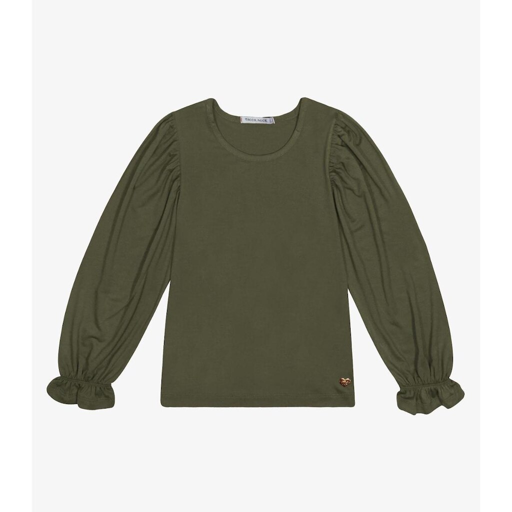 Blusa Infantil Manga Longa Trick Nick Verde