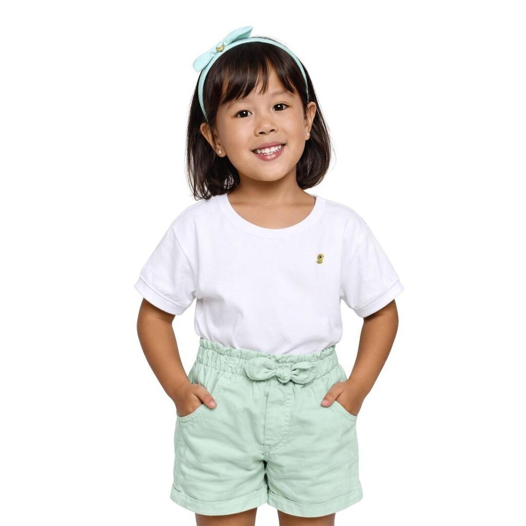 Blusa Infantil Menina Básico Alphabeto