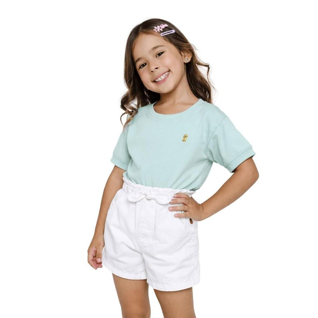 Blusa Infantil Menina Básico Alphabeto