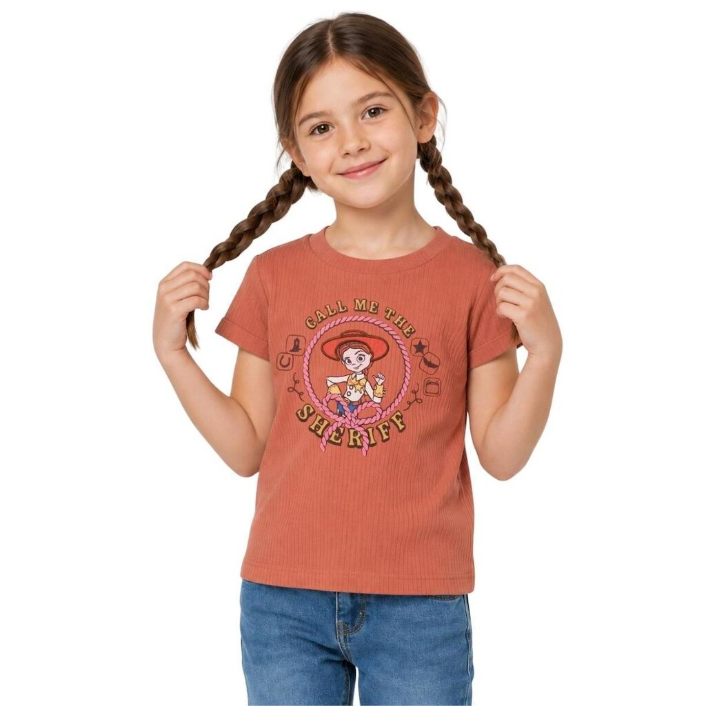 Blusa Infantil Menina Disney Toy Story Alphabeto