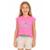 Blusa Infantil Menina Diversão Alphabeto - Rosa