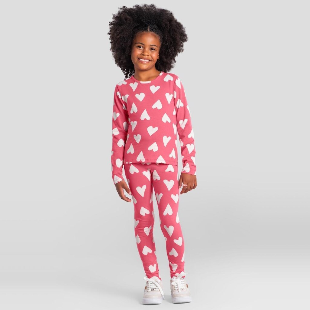 Blusa infantil menina em cotton Brandili
