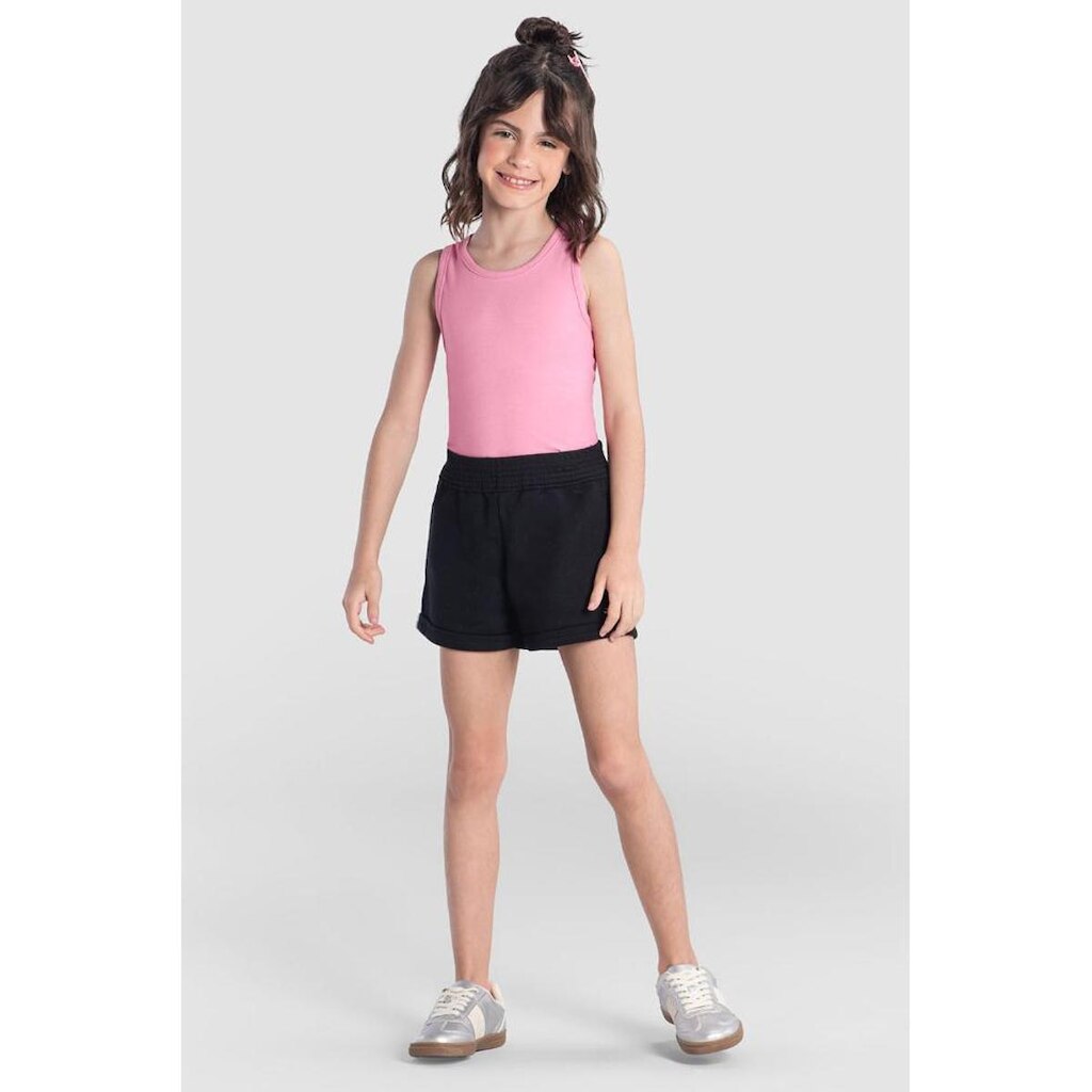Blusa infantil menina em cotton Brandili