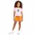 Blusa Infantil Menina Festival Alphabeto Sorbet de Rosa - Rosa