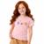 Blusa Infantil Menina Joaninhas Fofas Alphabeto Rosa - Rosa