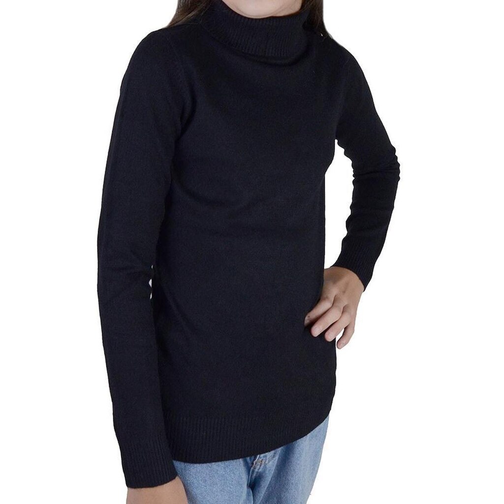 Blusa Infantil Menina Pixe Love Tricot Preta - 810030