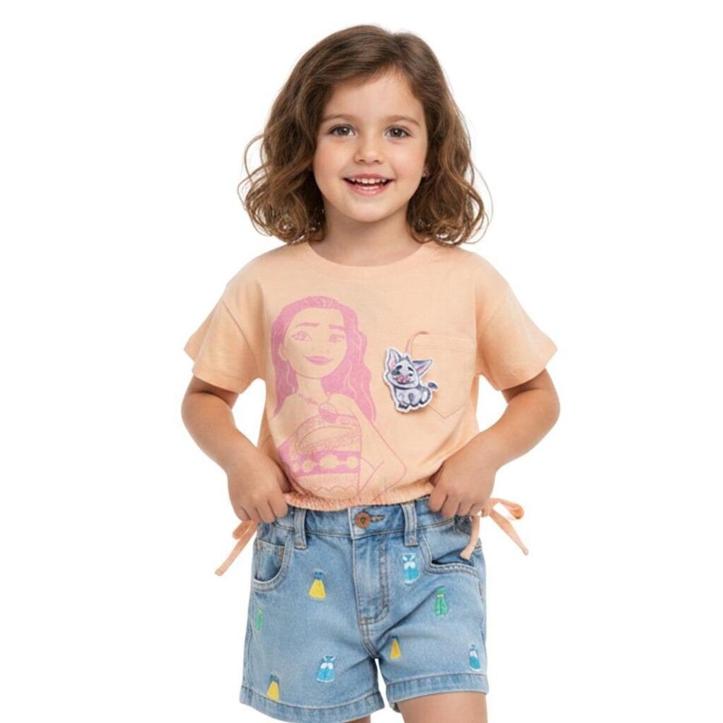 Blusa Infantil Menina Princesa Disney Alphabeto Gelatina